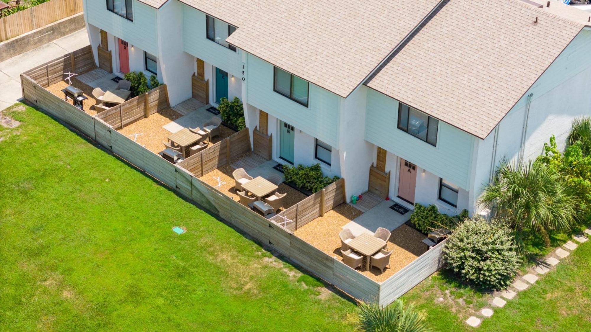 Be A Nomad Lovely 2Br 1Blk From The Ocean 杰克逊维尔海滩 外观 照片